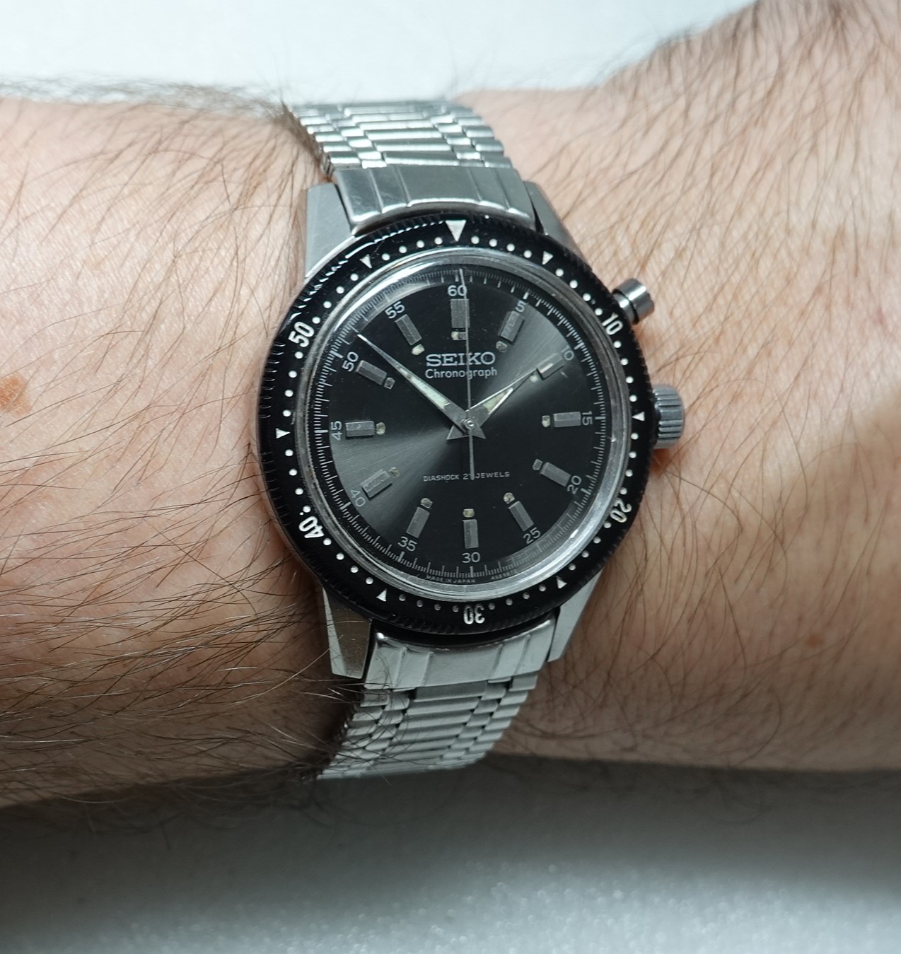 SOLD 1964 Seiko Chronograph Tokyo Olympics, with box - Birth Year