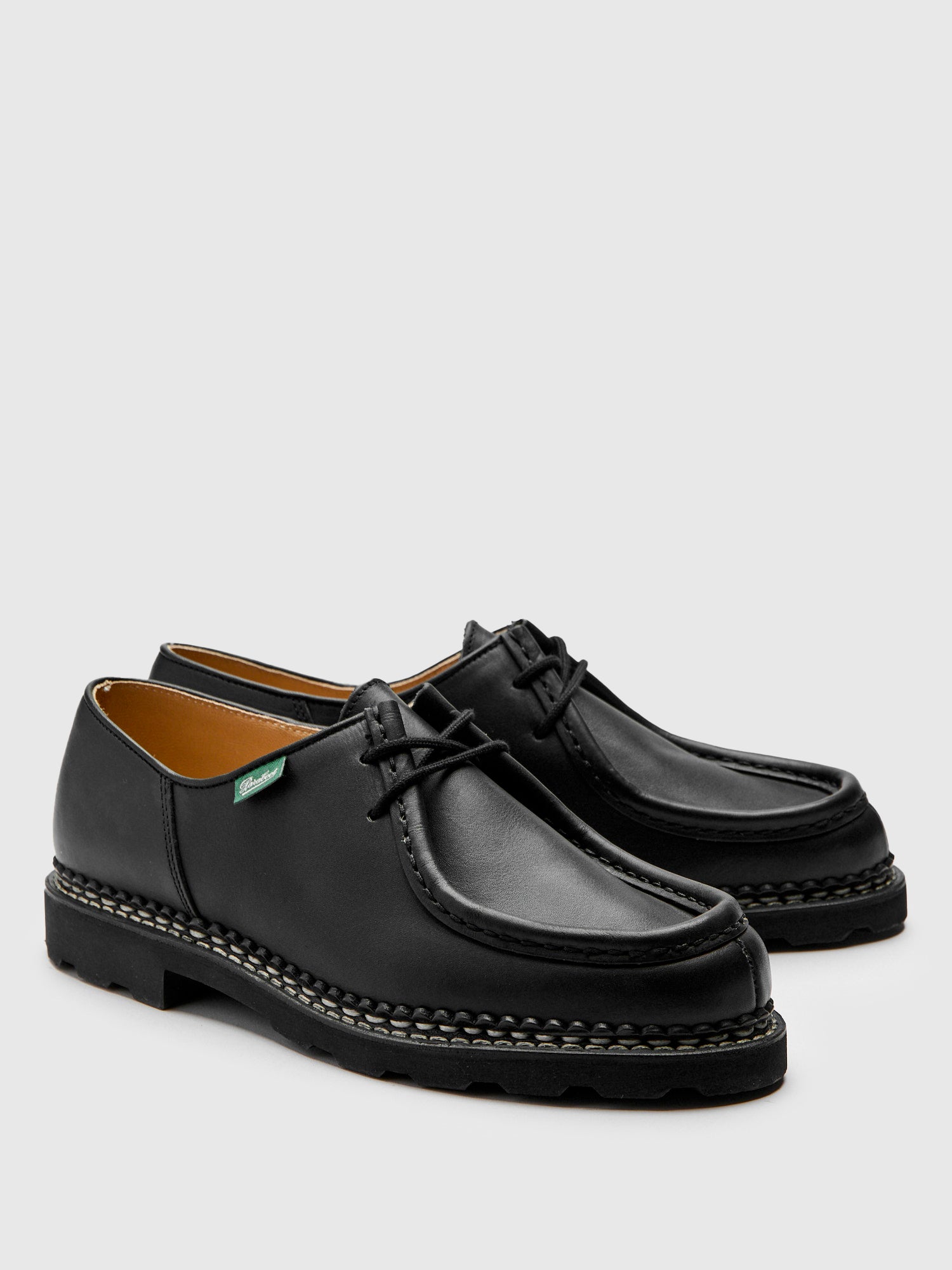 Michael Marche II Derby in Noire-Lis Noir – Blue Owl Workshop