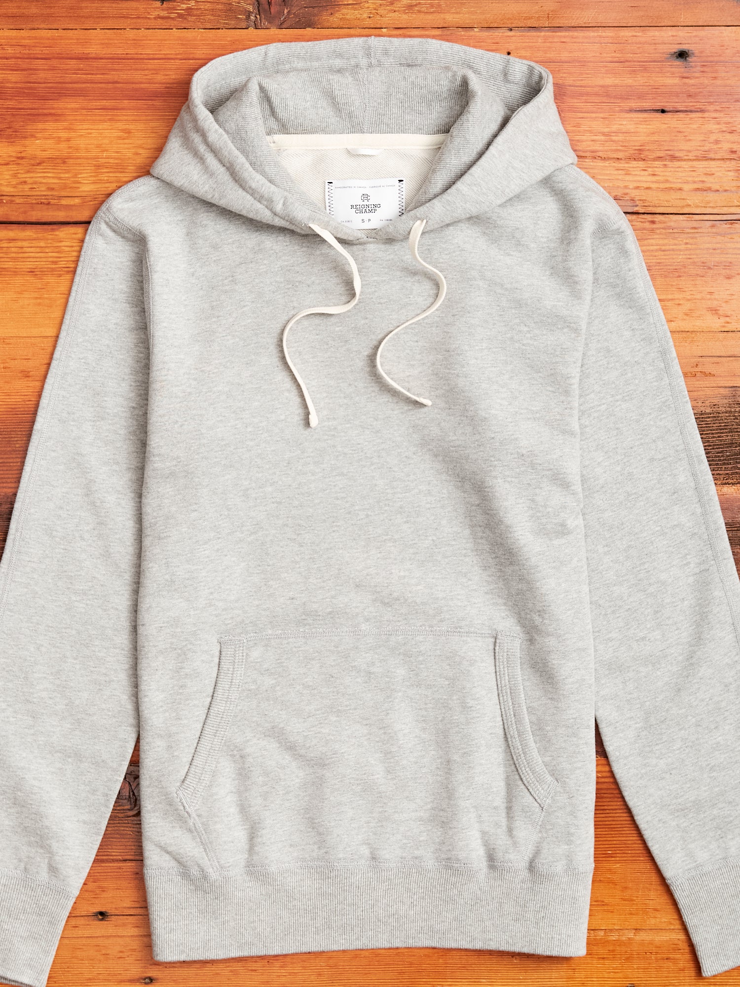 Reigning Champ Pullover in Heather Grey - Blue Owl – Blue Owl Workshop