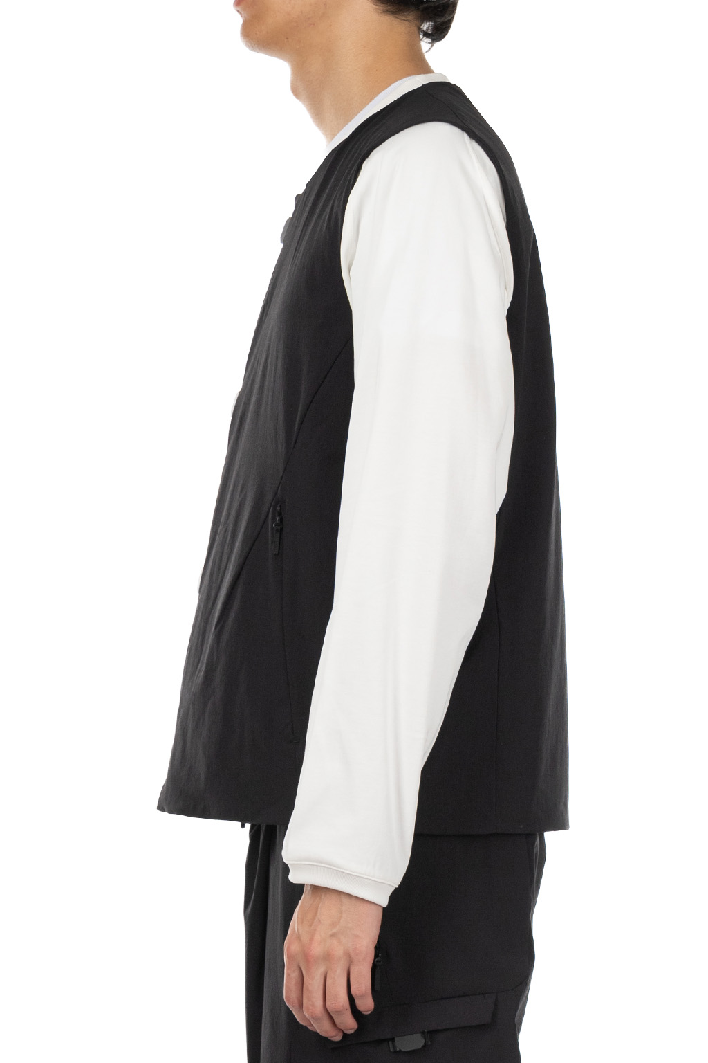 SOPHNET | EX. Flexcurtion Padded Vest - Black | Women | Blue