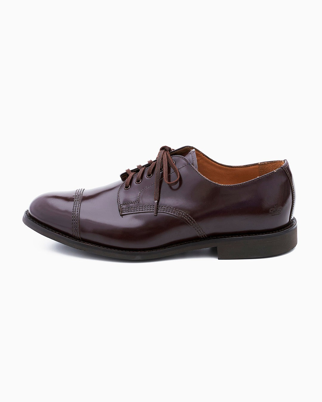 Sanders】Military Derby Shoe Brown – Blue Beach Denim