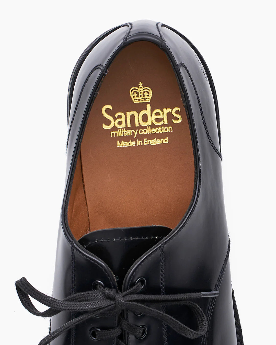 Sanders】Military Apron Derby Shoe – Blue Beach Denim