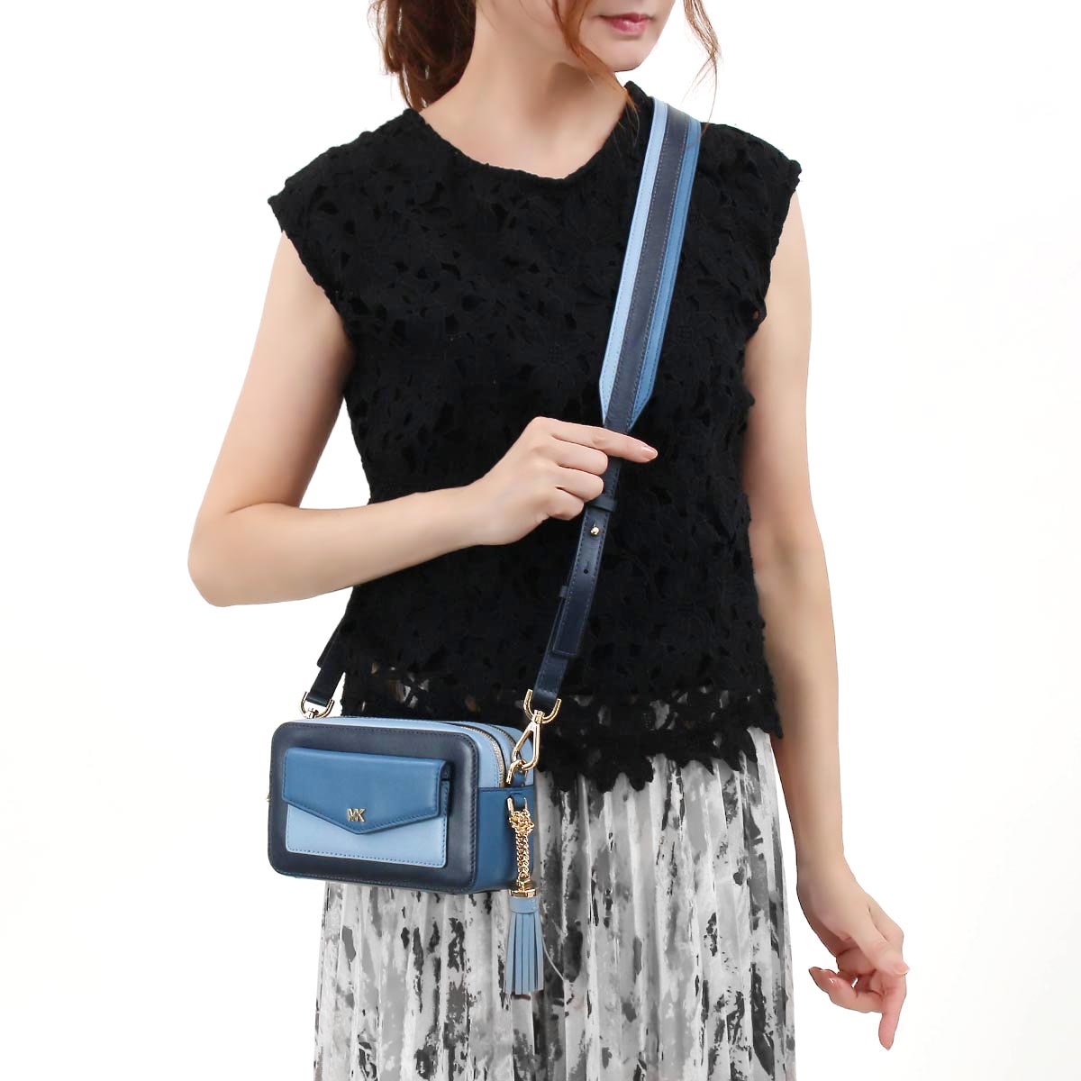 マイケルコース ショルダーバッグ バッグ レディース アドミラルブルー