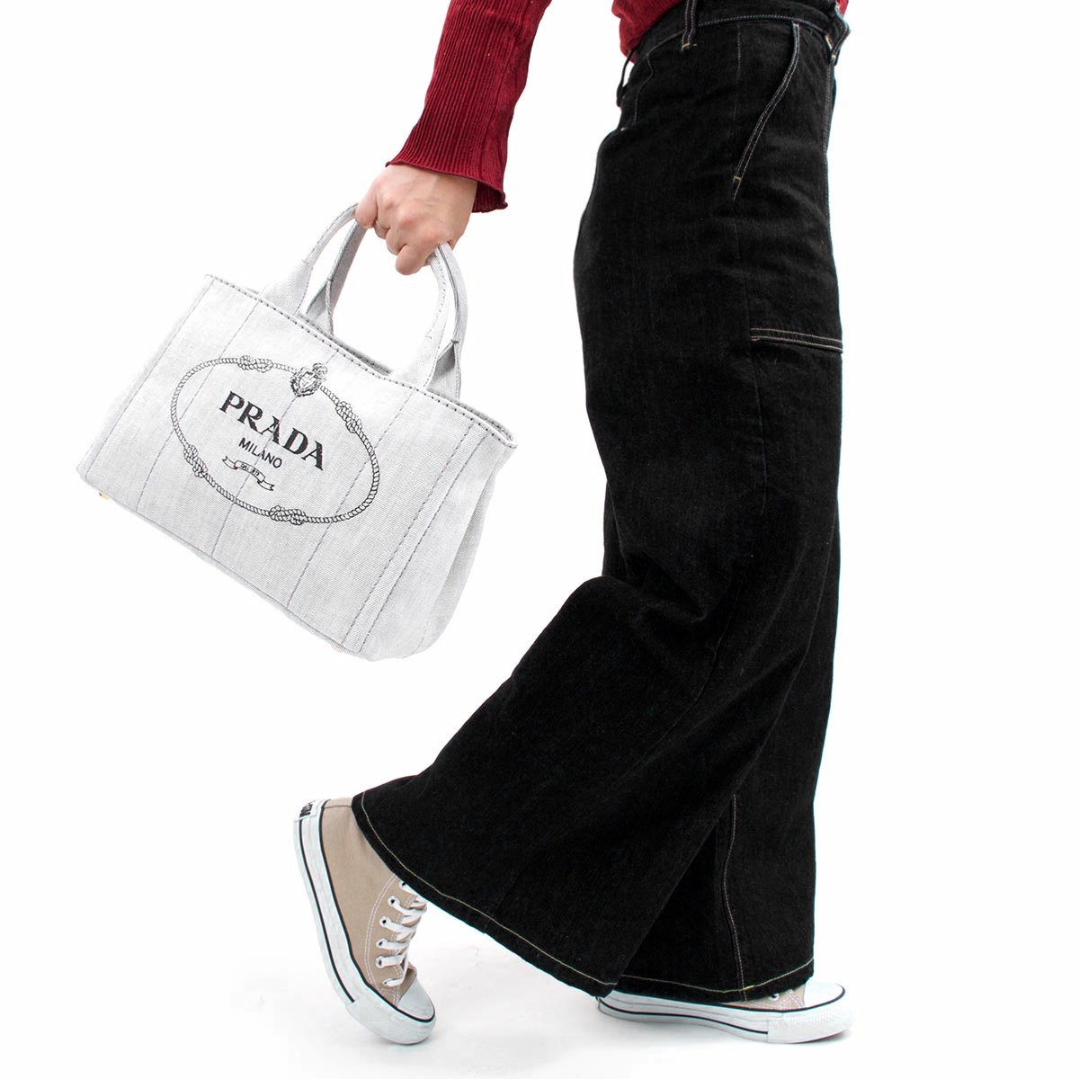 プラダ トートバッグ/ショルダーバッグ バッグ レディース カナパ