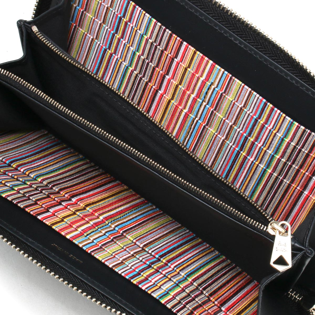 ポールスミス 長財布 財布 メンズ インテリア マルチ ストライプ