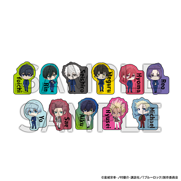 金沢会場新商品】フレークシールセット(11種×各2枚入り) | ブルー