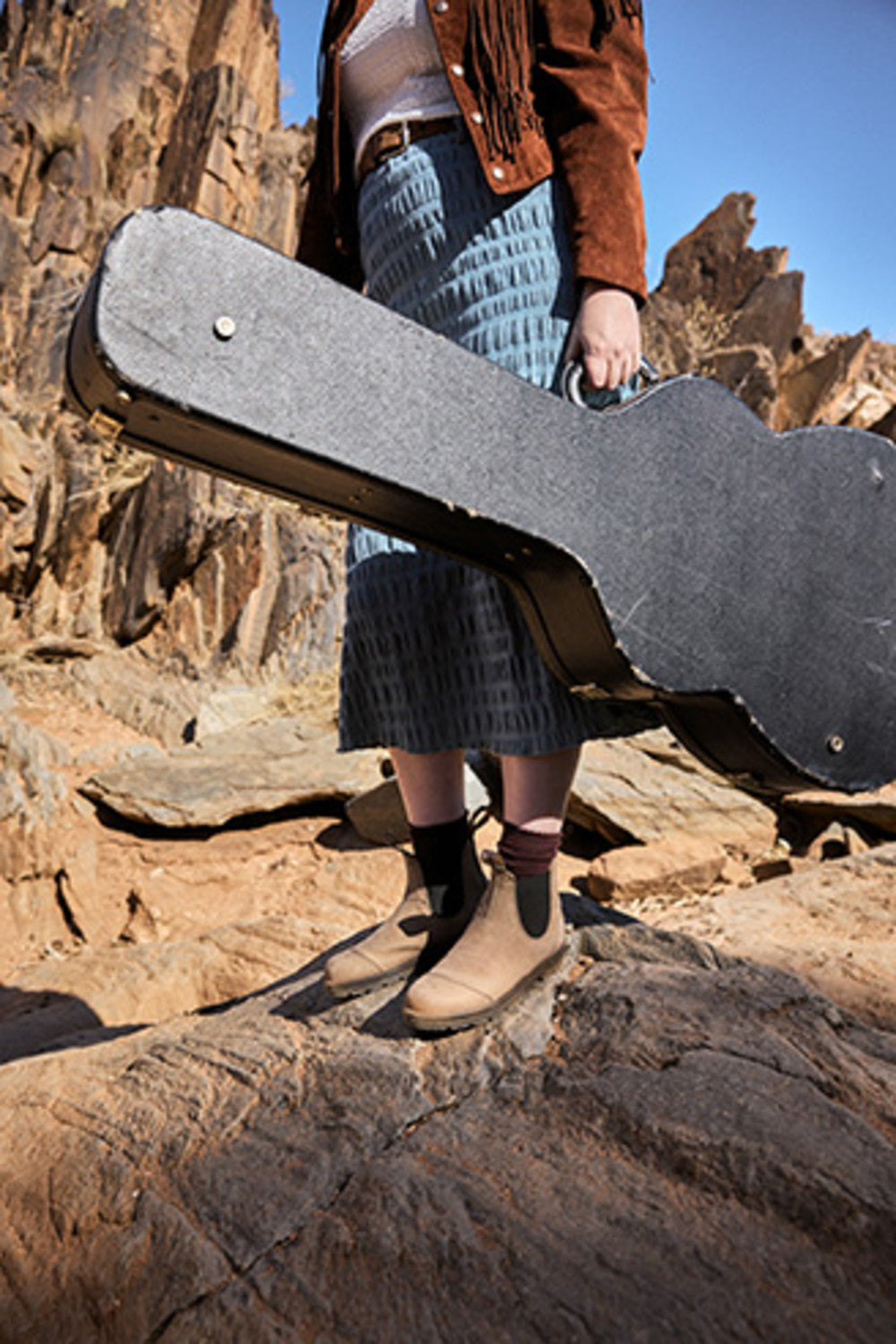 Texas Sand Full Grain Leather Chelsea Boots, Women's Classics 2546
