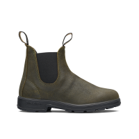 Dark Olive Suede Leather Suede Boots, Men's Originals 1615