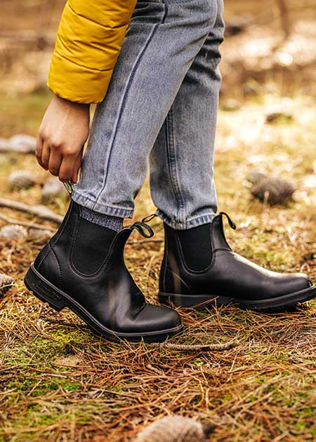 Buy #2115 Black Vegan Chelsea Boots | Blundstone Official