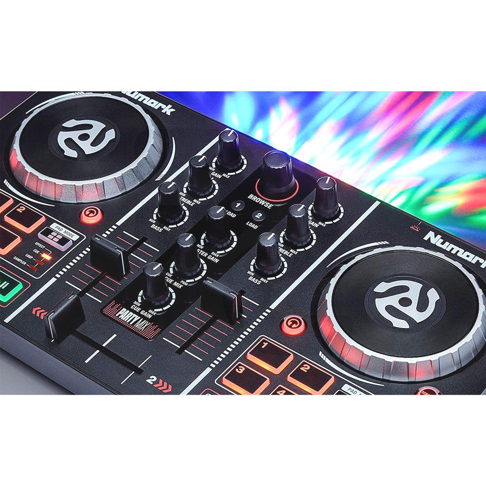 Numark DJ Party Mix - Controlador DJ con Luces - Blupoint Music