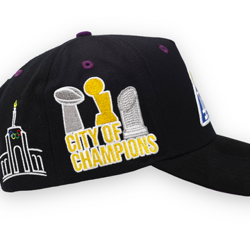 LA CITY MASHUP HAT – BLVCK LEMONS