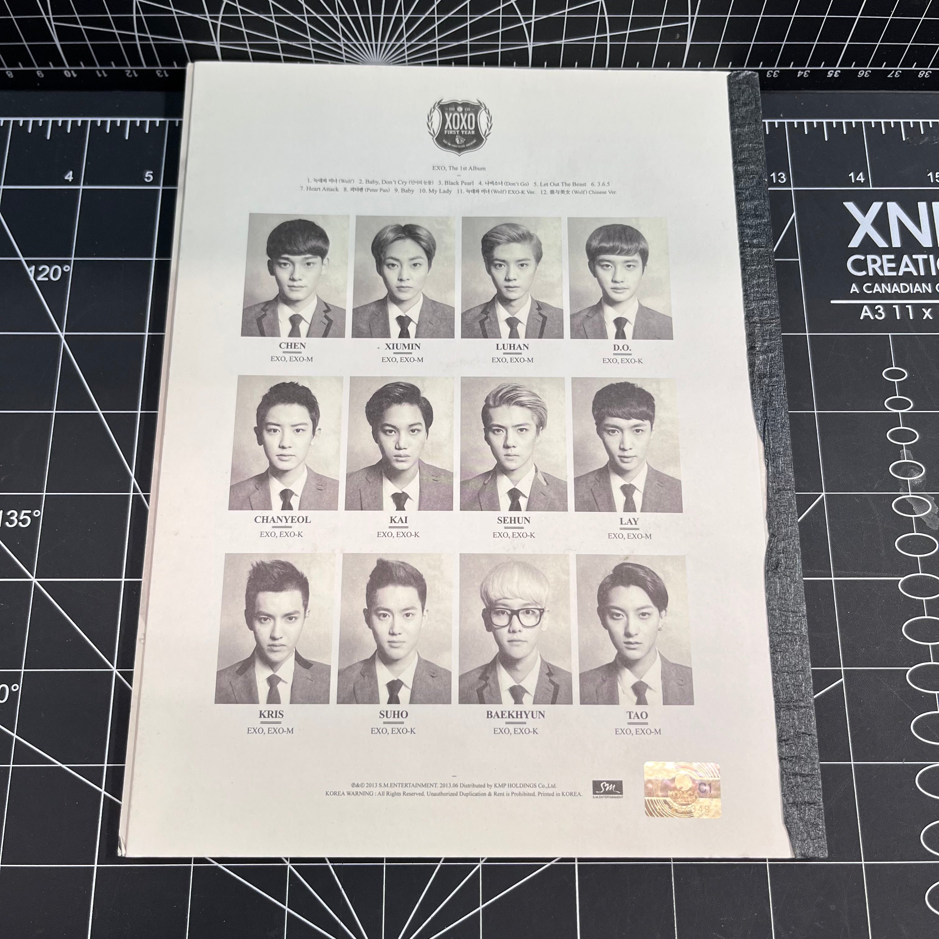 EXO The 1st Album XOXO (Korean Ver.) - No Photocard – BLXCK K-Pop
