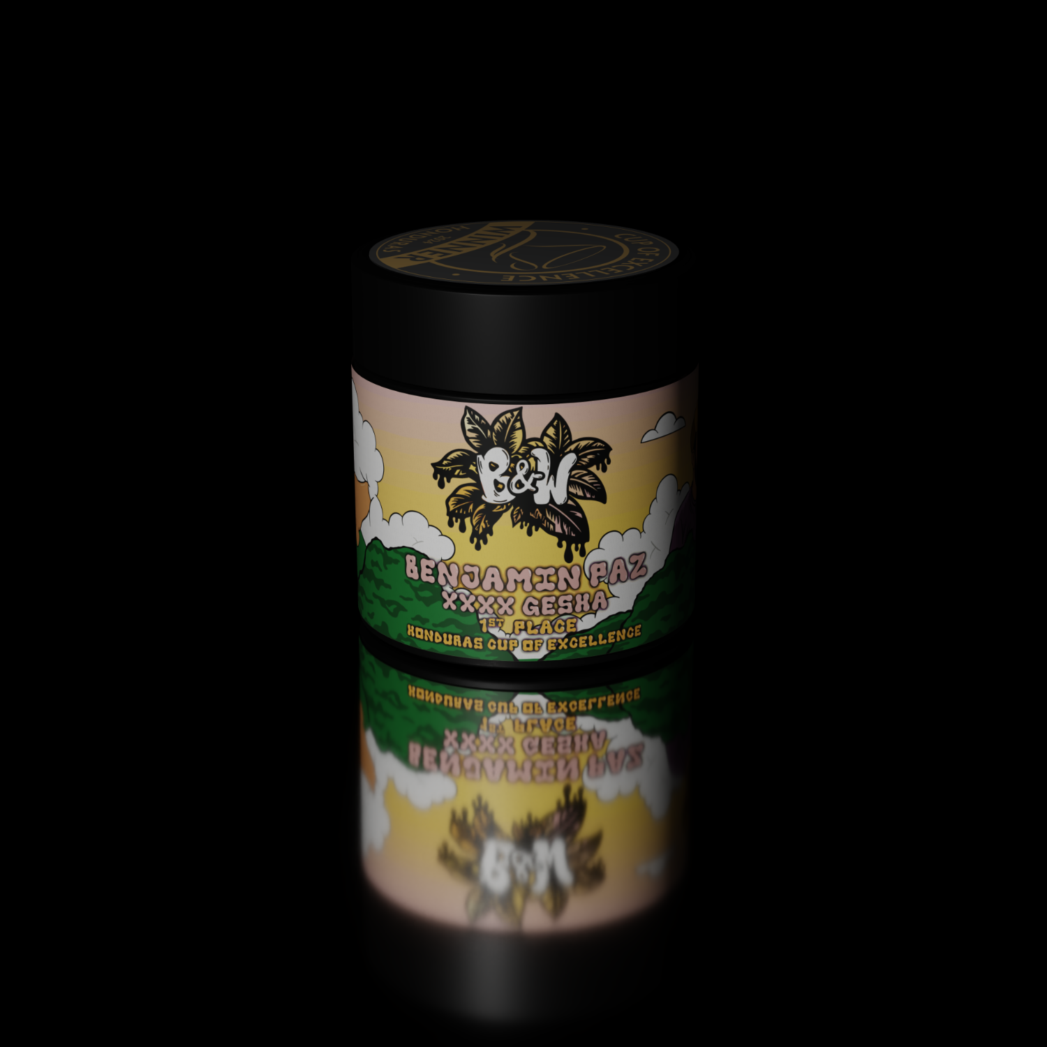 Benjamin Paz CoE #1 Roasters Collab Box Set | Black & White Coffee