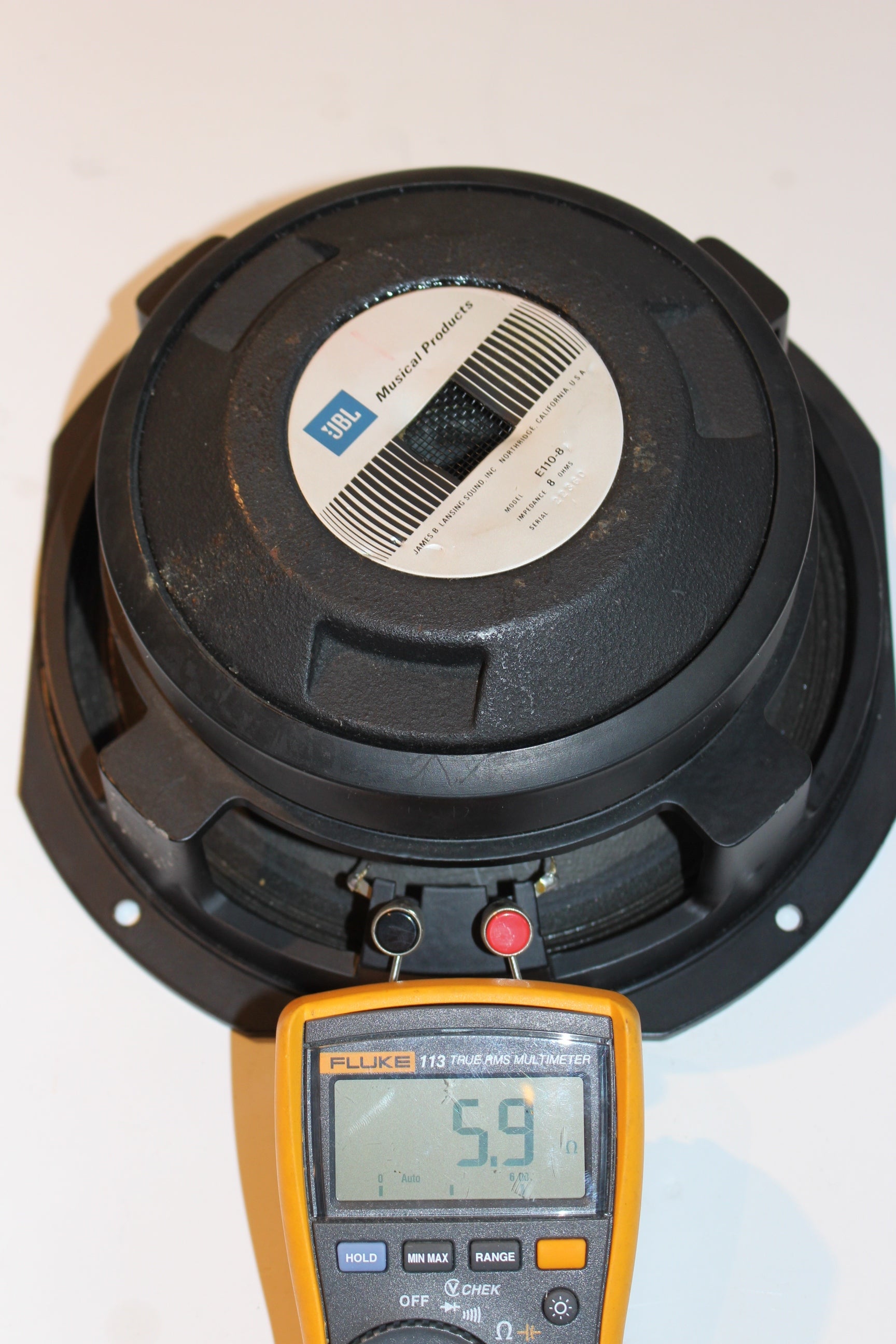 JBL E110-8 - Black Book Guitars