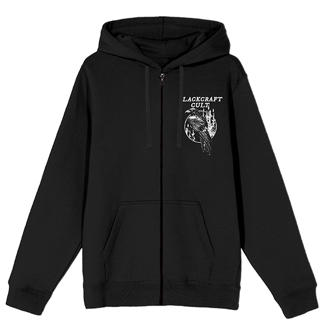BLACKCRAFT Store - Hail The Raven Zip-Up Hoodie – Blackcraft