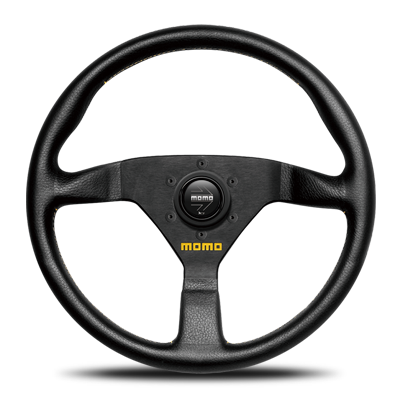 MOMO VELOCE RACING 350MM STEERING WHEEL V-1 - Black Hawk Japan