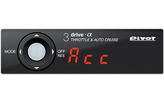 PIVOT 3-DRIVE ALPHA THROTTLE CTRL W. CRUISE FOR HIACE REGIUS