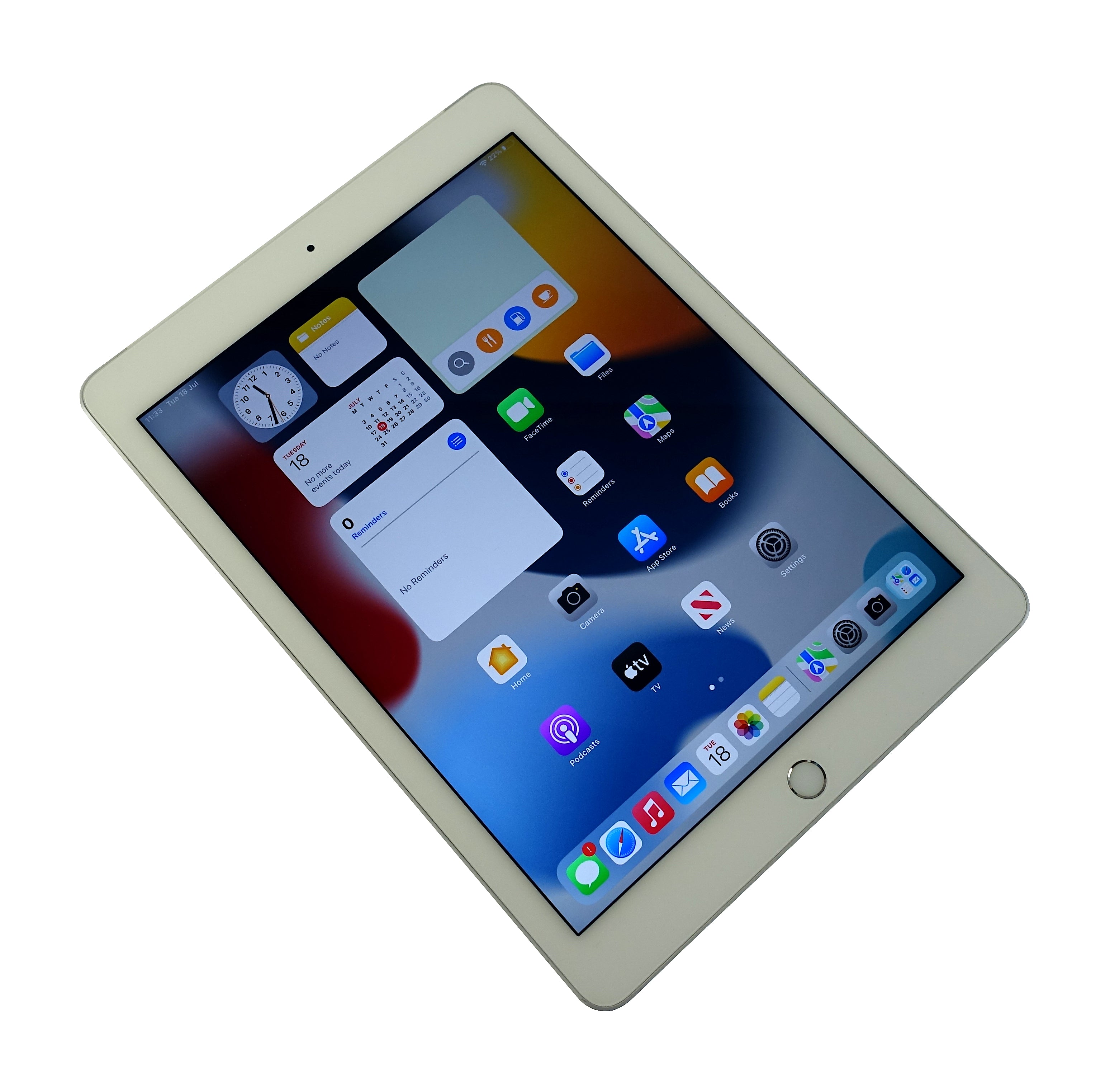 Apple iPad Air 2 Tablet, 16GB, WiFi + GSM, Silver, A1567