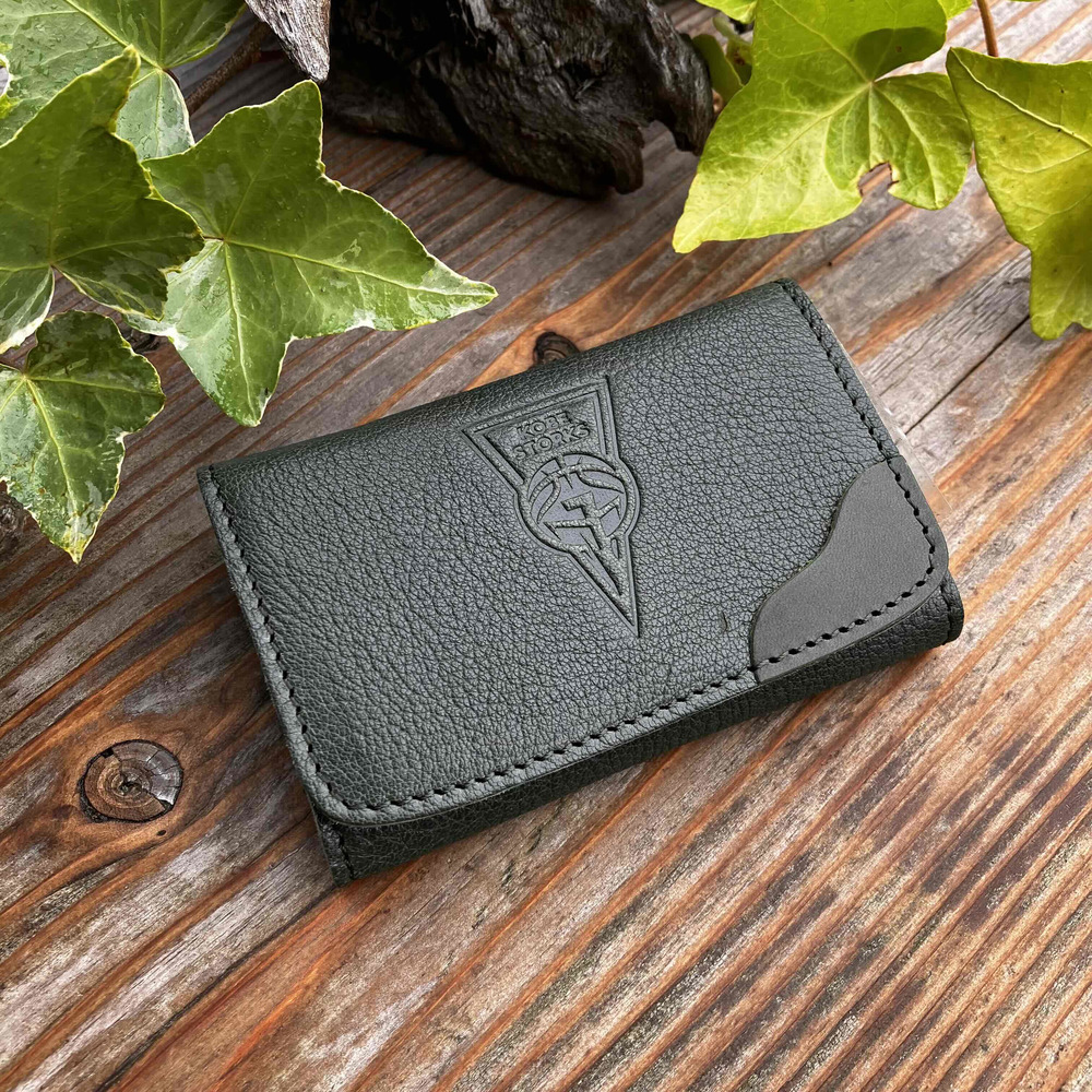 兵庫ジビエレザーオリジナル名入れ名刺入れ｜神戸ストークス｜B.LEAGUE