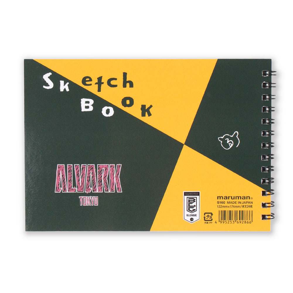 マルマンスケッチブック（ルークイラスト）｜アルバルク東京｜B.LEAGUE