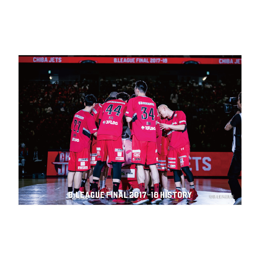 B.LEAGUE FINAL 2017-18 HISTORY 千葉ジェッツ】ステッカーシート｜B