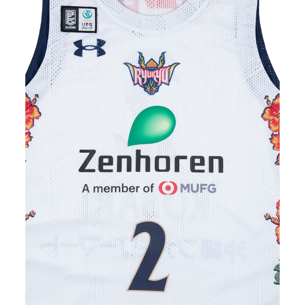 2025-26 オーセンティックユニフォーム[ホワイト]｜琉球ゴールデン