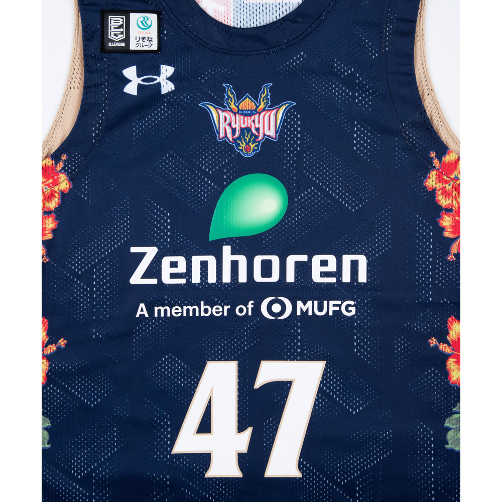 25-26オーセンティックユニフォーム[ネイビー]｜琉球ゴールデン