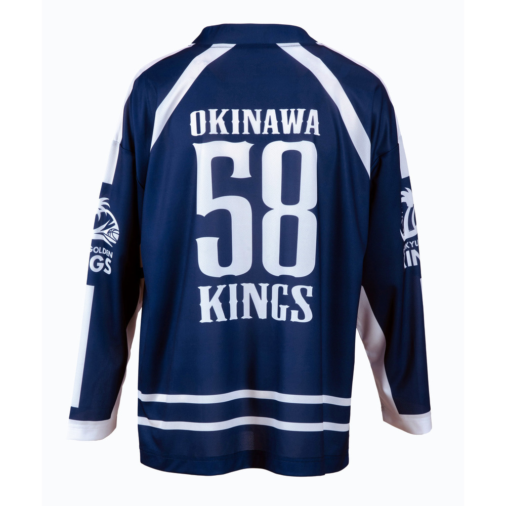 新商品】ホッケーシャツ [KINGS58]｜琉球ゴールデンキングス｜B.LEAGUE