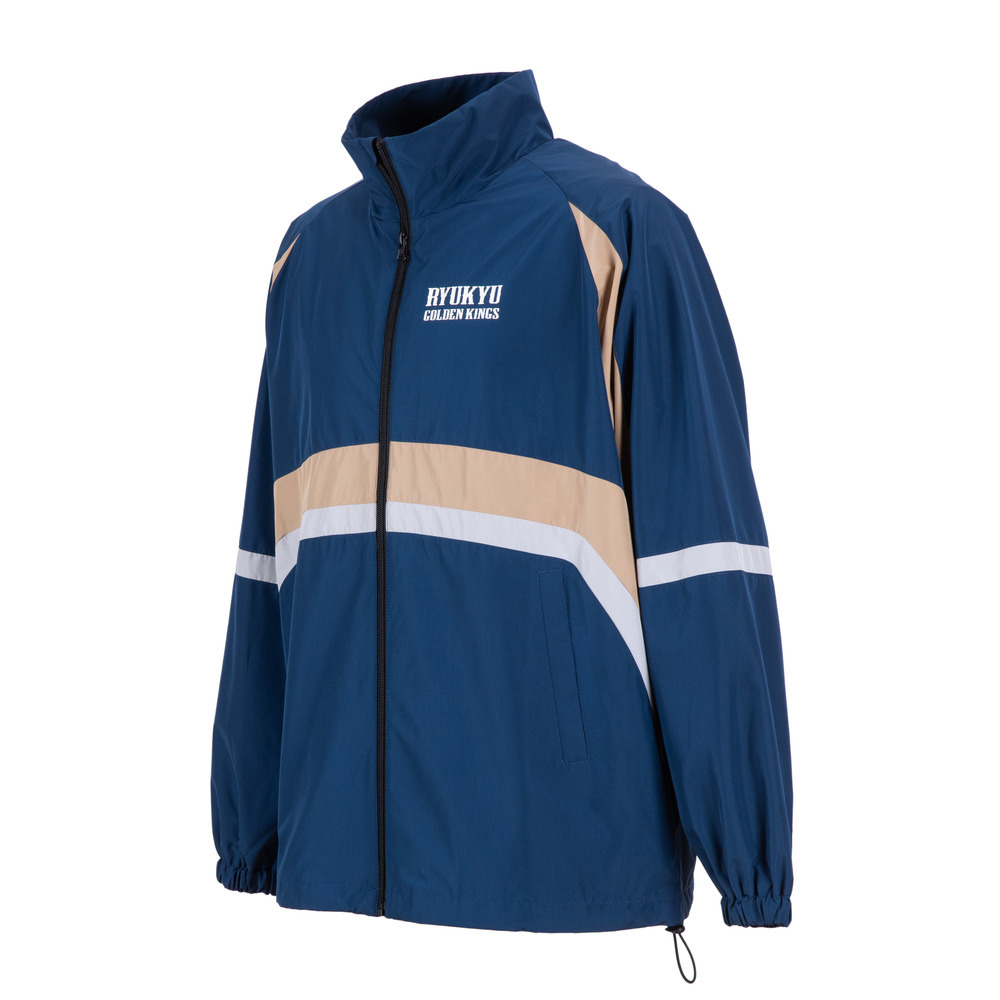 新商品】KINGSナイロン ジャケット25-26 [BEI-NVY]｜琉球ゴールデン