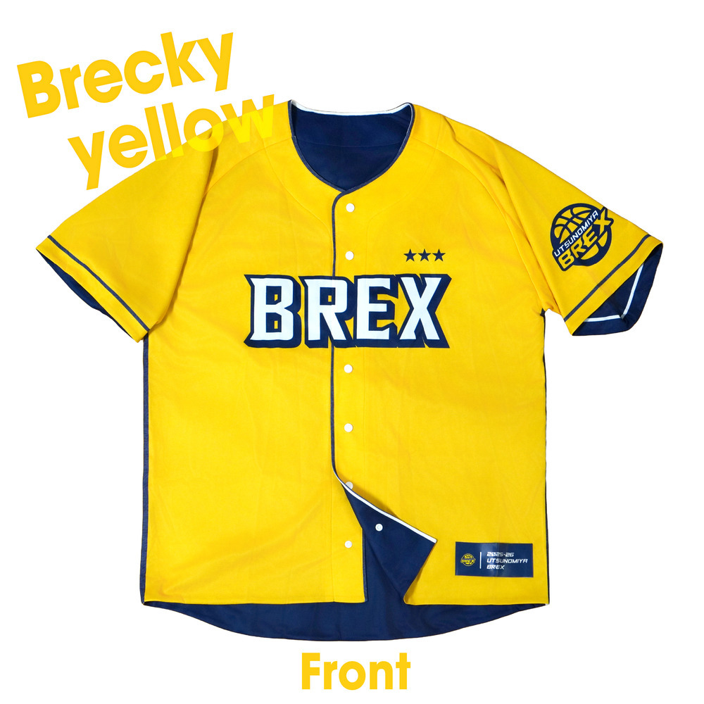 2025-26 BREXリバーシブルベースボールシャツ｜宇都宮ブレックス｜B
