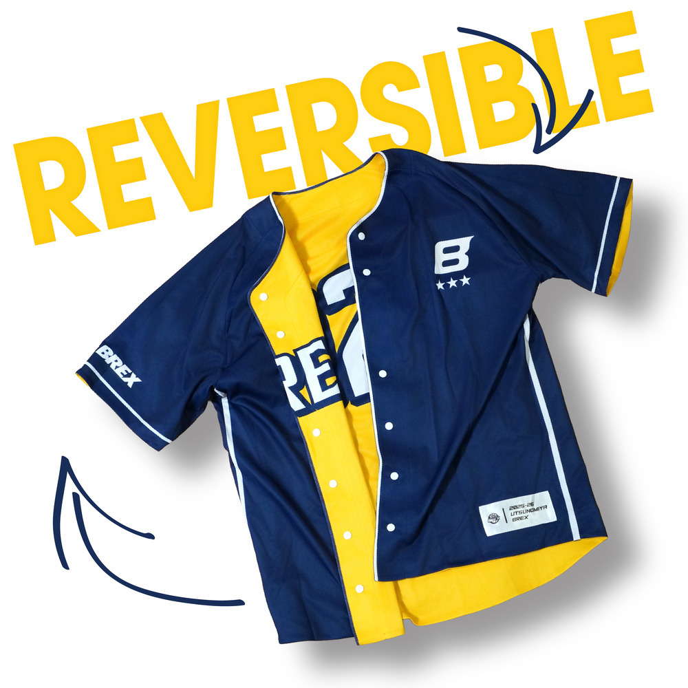 2025-26 BREXリバーシブルベースボールシャツ｜宇都宮ブレックス｜B