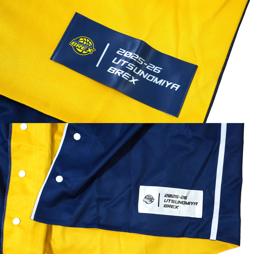 2025-26 BREXリバーシブルベースボールシャツ｜宇都宮ブレックス｜B