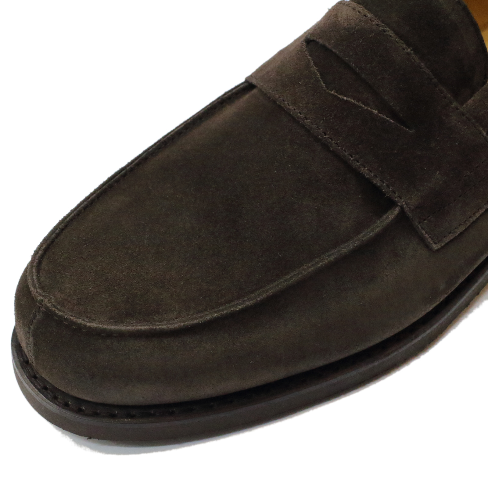 パラブーツ 通販｜ダックス ローファー：CONGO(スエードダークブラウン)