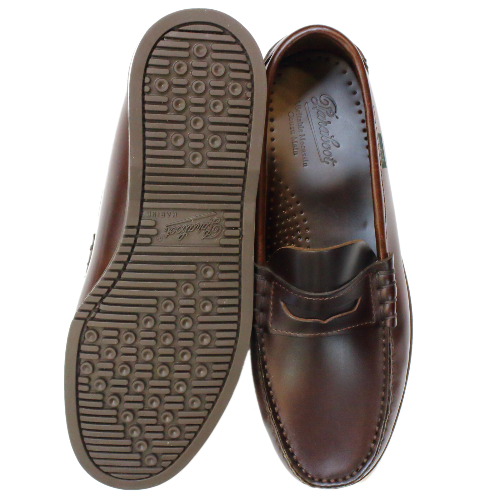 Paraboot パラブーツ 通販｜コロー ローファー：アメリカ(赤茶)