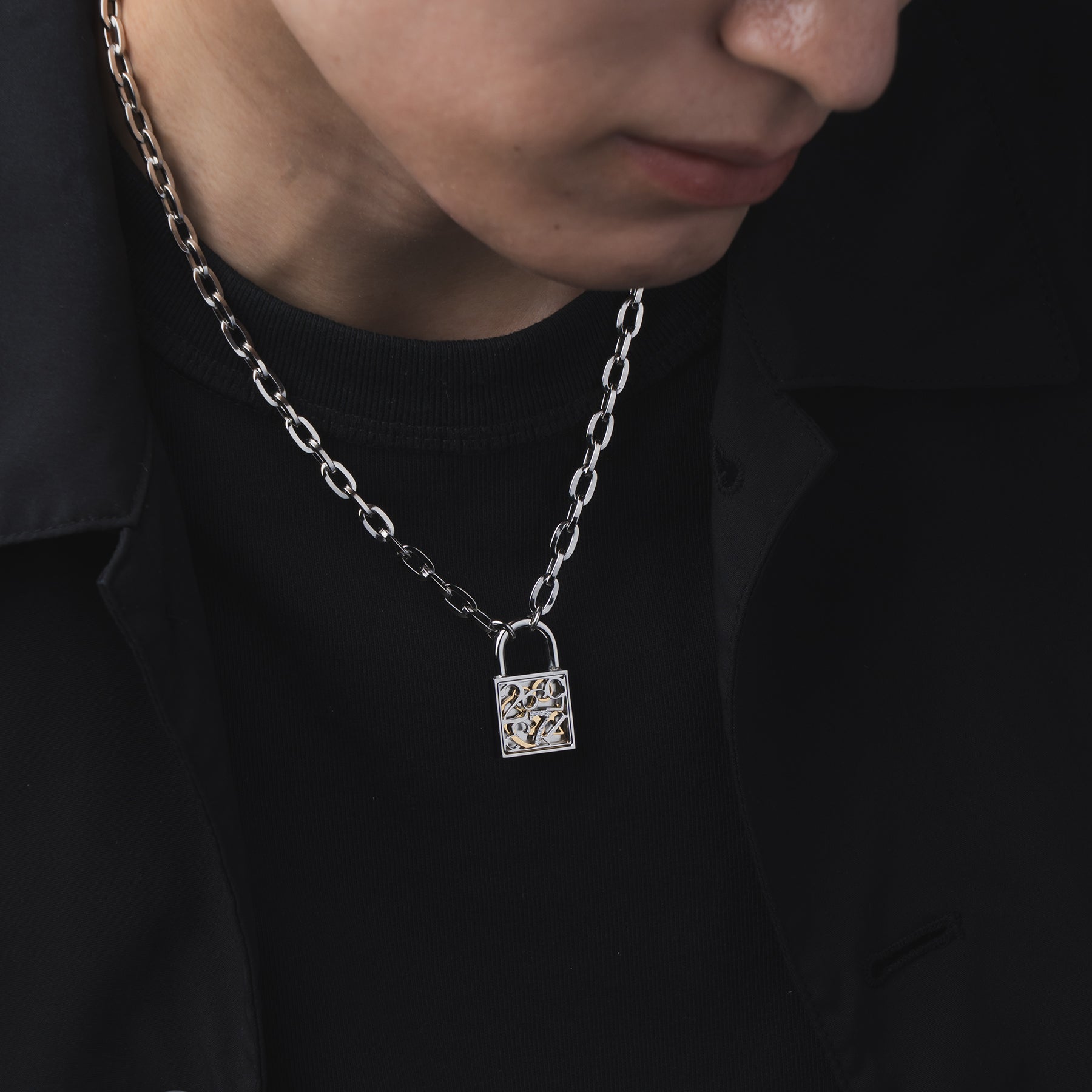 ナンバーパドロックネックレス / SGN-437 – BLESS