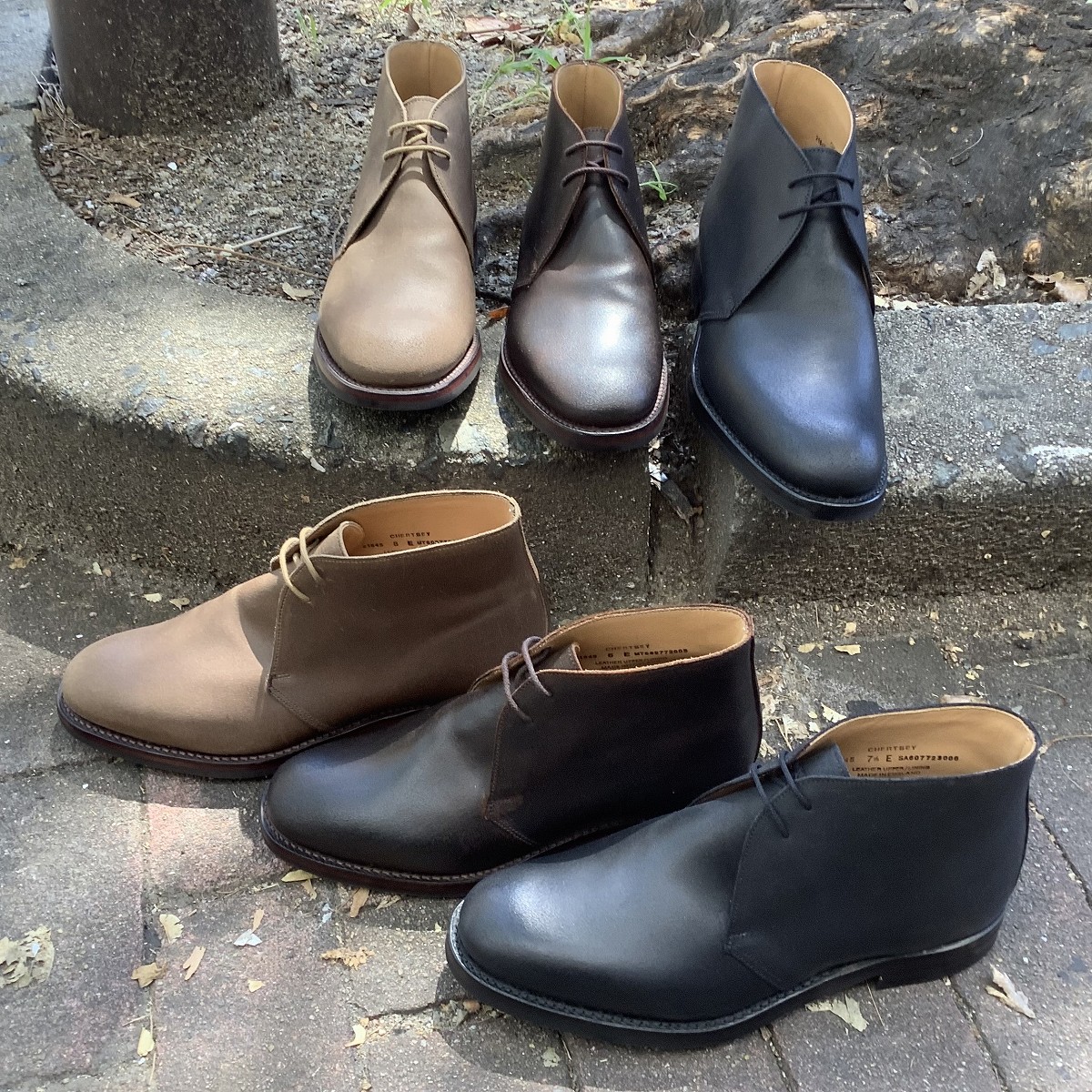 定番チャッカブーツ、クロケット＆ジョーンズのチャートシー | Trading