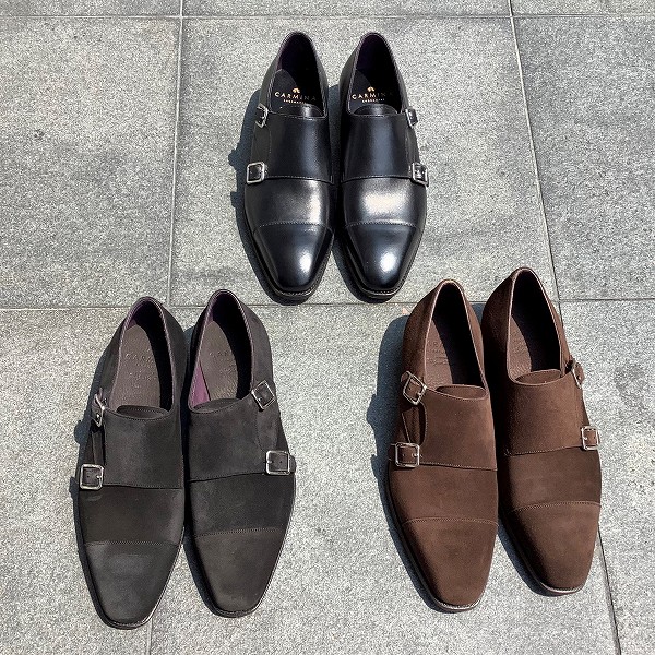 新作カルミーナのダブルモンク ラスト「クスティチュ(COSTITX