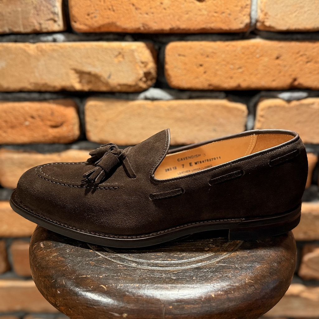 クロケット＆ジョーンズのダークブラウン・スエード図鑑 | Trading