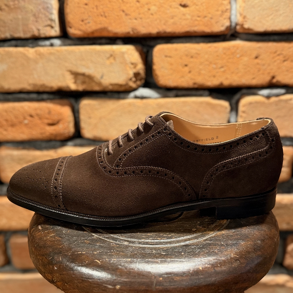 クロケット＆ジョーンズのダークブラウン・スエード図鑑 | Trading