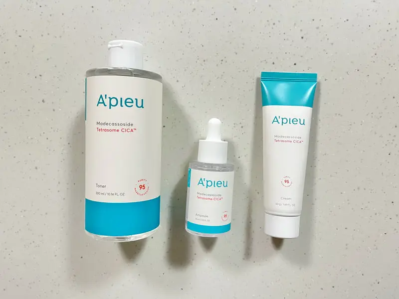 リニューアル！】アピュー テトラソームCICAシリーズを1か月間使って