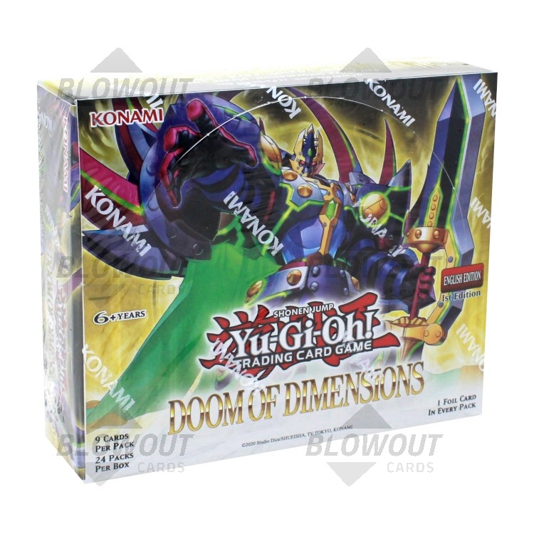 Yugioh Doom of Dimensions Booster Box