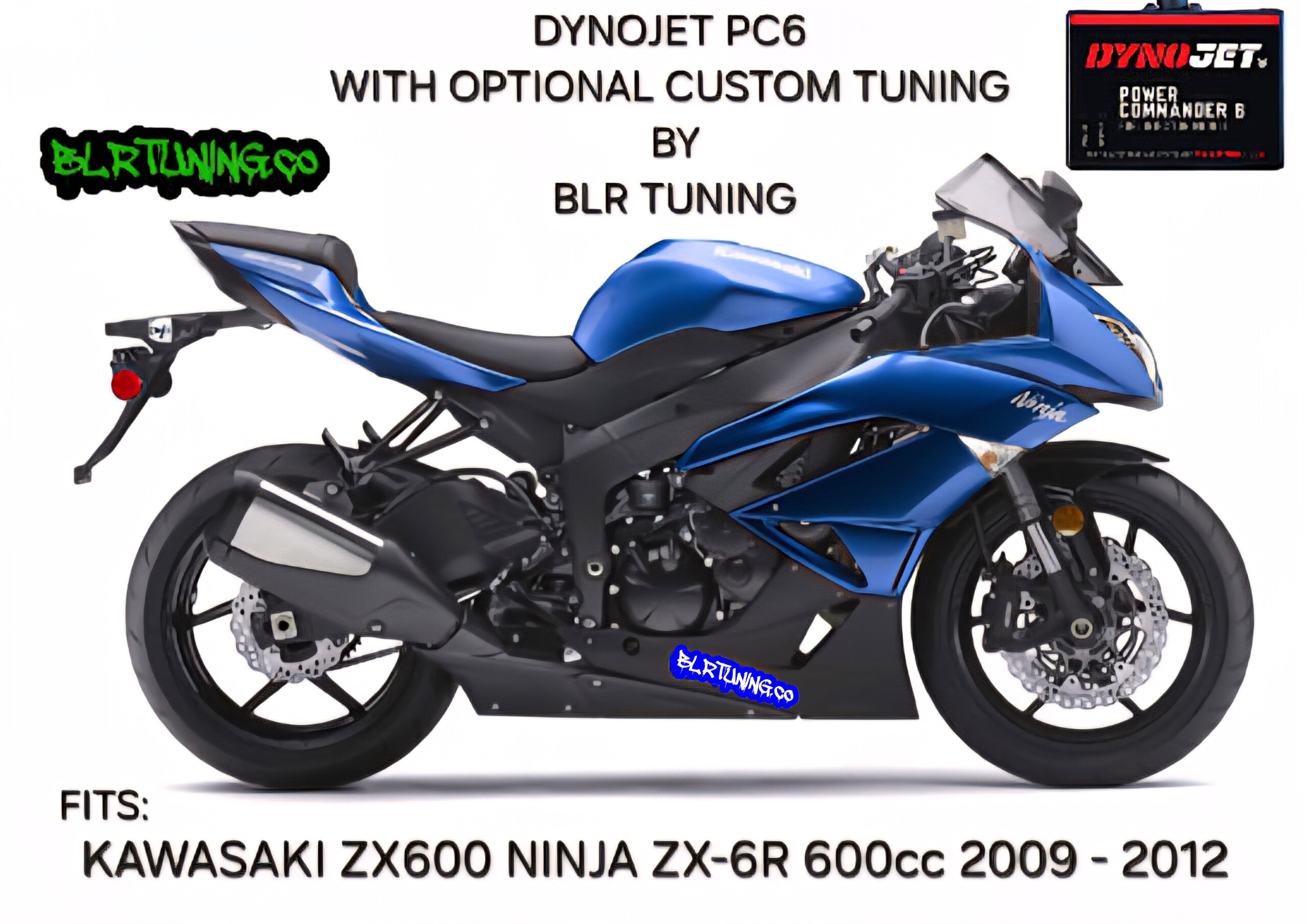 KAWASAKI NINJA ZX-6R ZX-6RR 636 600 ZX6R – BLR TUNING