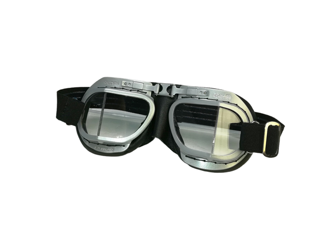 ハルシオン、Mark8、ライダーゴーグル、ブラックビニールレザー