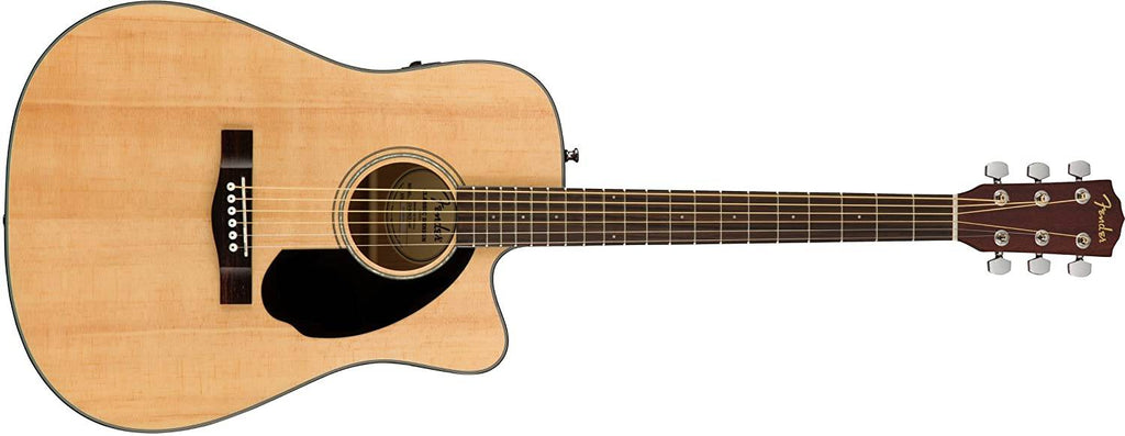 Fender CD-60SCE Nat WN Electro Acoustic Guitar – Braganzas