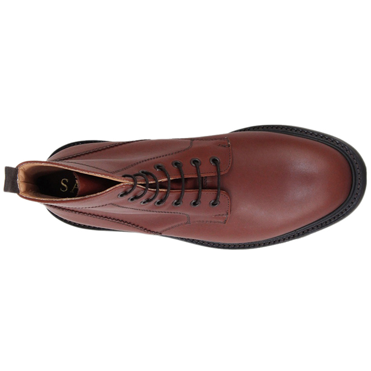 Sanders Kelso in Brown Waxed Leather - Bradshaw & Lloyd