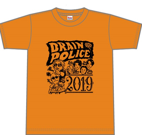 頭腦警察Tシャツ三部作、PANTA頭悩警察オフィシャルショップで好評発倍