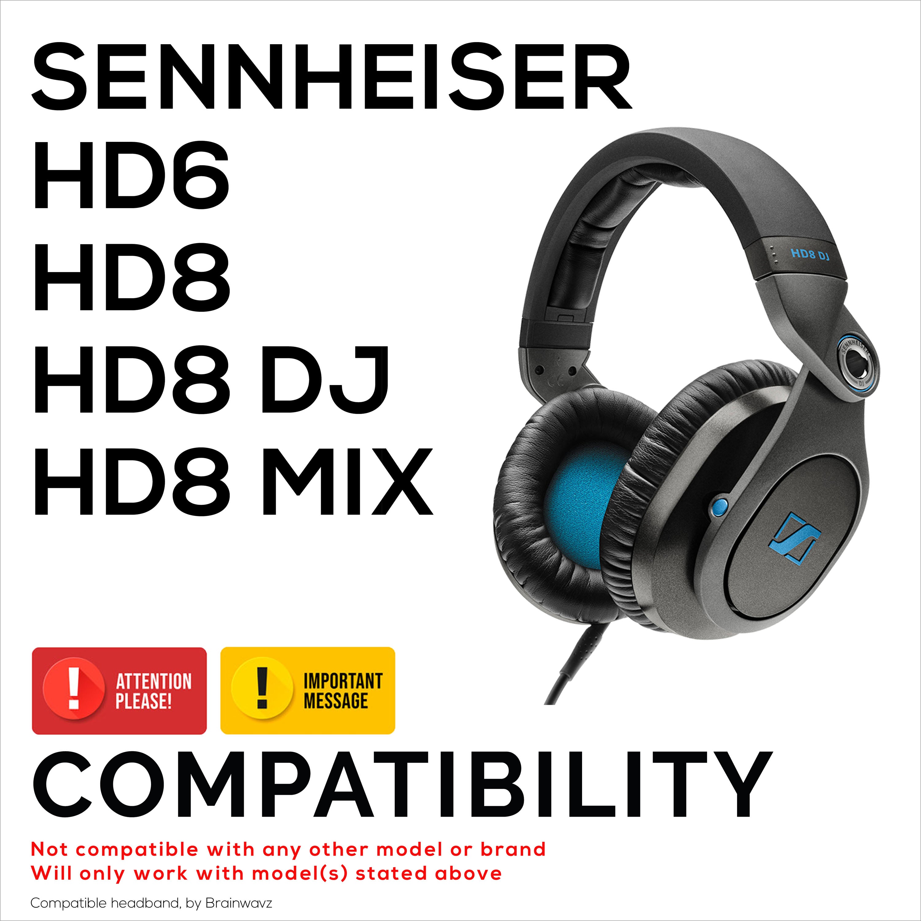 Replacement Headband for SENNHEISER HD8, HD8 DJ,HD8 MIX & HD6
