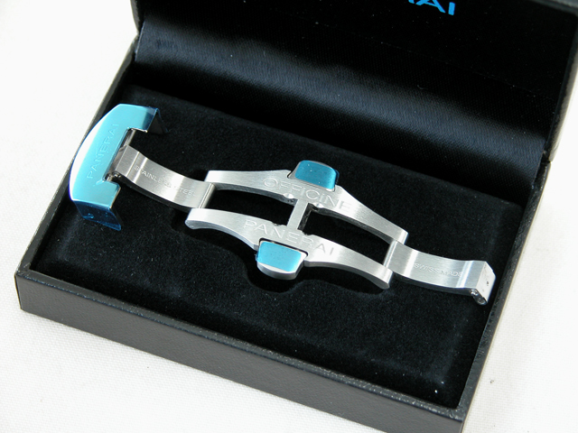 パネライ ベルト 純正 PANERAI Dバックル ツヤ有り z44mm用