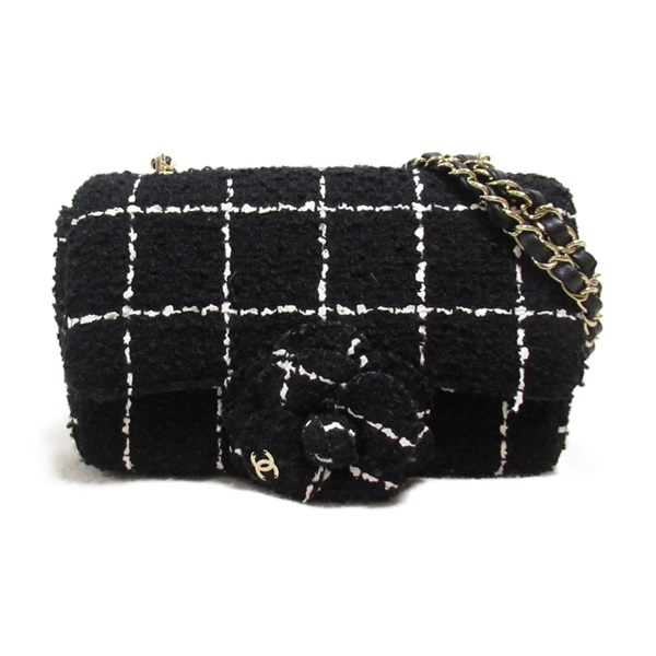 シャネル(CHANEL)シャネル ミニマトラッセ ツイードカメリア 2024