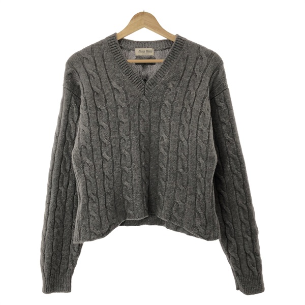 ミュウ ミュウ(Miu Miu)ミュウ ミュウ 長袖 セーター セーター 衣料品
